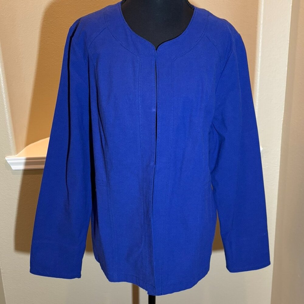 Chico's Women's Blue Purple Jacket